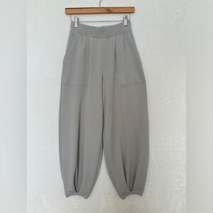 Free People Beach womens gray casual knit Freya Sweater Jogger Pants size small